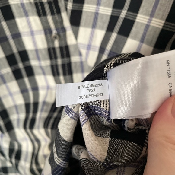 J. Crew Relaxed-fit Featherweight Flannel Shirt in Friday Plaid Size 8 NWT - Picture 7 of 11